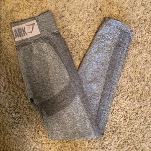 GREY HIGH WAISTED FLEX LEGGING